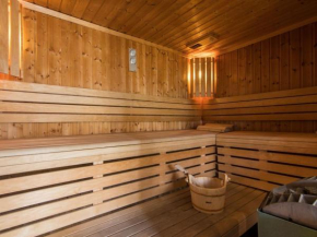 Modern apartment with sauna